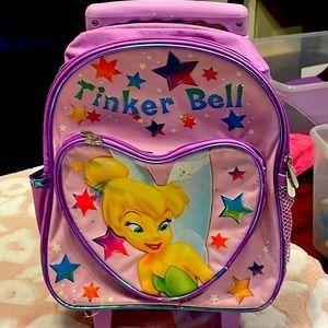 Tinker bell toddler mini backpack with wheels